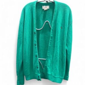 Men's green vintage Arnold Palmer cardigan size xl (xl3)